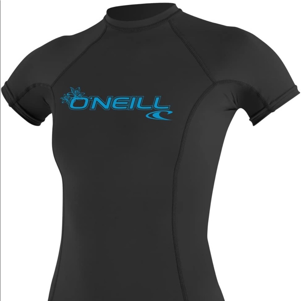 O’Neill Basic Skins UPF 50+ Rash Guard 💙🤍🌊🏄‍♂️